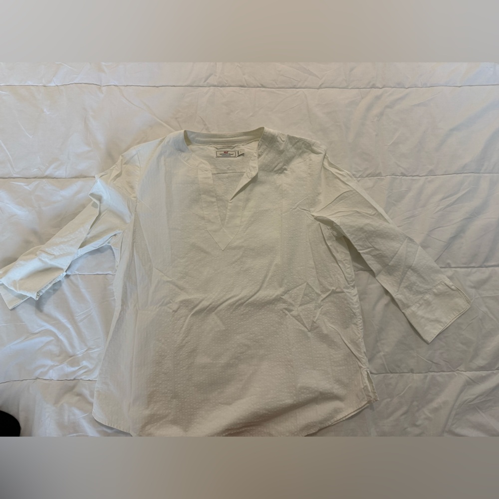 Women’s White Casual Shirt.